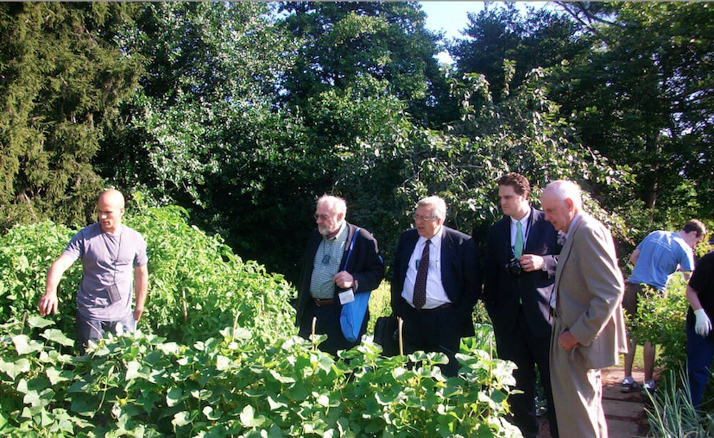 White House chef Sam Kass Fred Wes Jackson Murphy Wendell Berry 2009 2