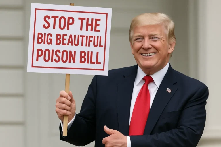 Trump says Stop the Big Beautiful Poison Bill 2025