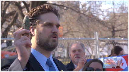 Murphy White House protest 2013