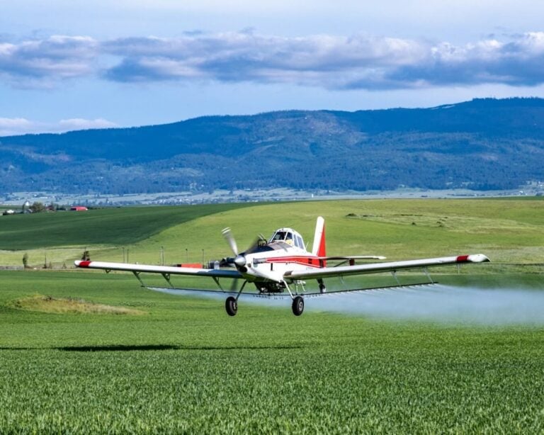 pesticide plane