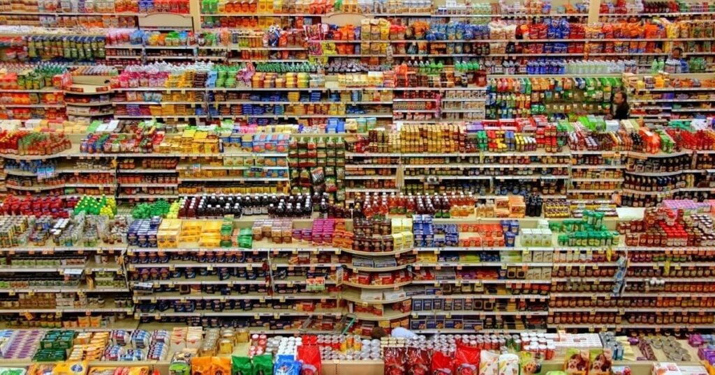 ultra processed food grocery store